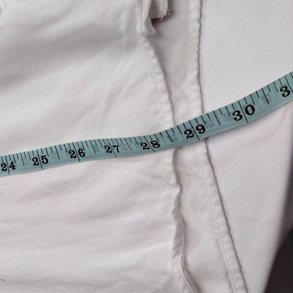 Cosabella Long sleeve Pajama Set White With Brown Trim Size XL - Picture 10 of 15
